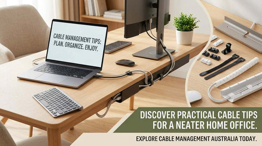 How to Organise Cables on Your Desk: Tips for a Cleaner Home Office - Cable Management Australia