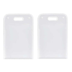 13-Pocket A4 File Storage Bags – PP, White (2-Pack)