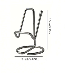 Minimalist Aluminium Phone & Tablet Stand – Black, 2 Pack