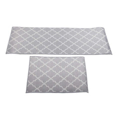 Kitchen Mat Set – Anti-Dust Polyester Floor Rug, 40×60cm & 40×120cm, 2-Piece