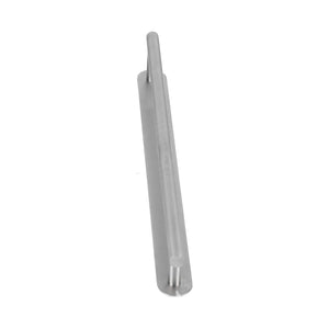 304 Stainless Steel Towel Rack, brushed silver single-rod bar with slim rounded ends and a clean, minimalist design