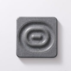 Diatomite Square Coasters – Instant-Dry Absorbent Stone Cup Mat, 10×10cm, 6-Pack (Dark Grey)