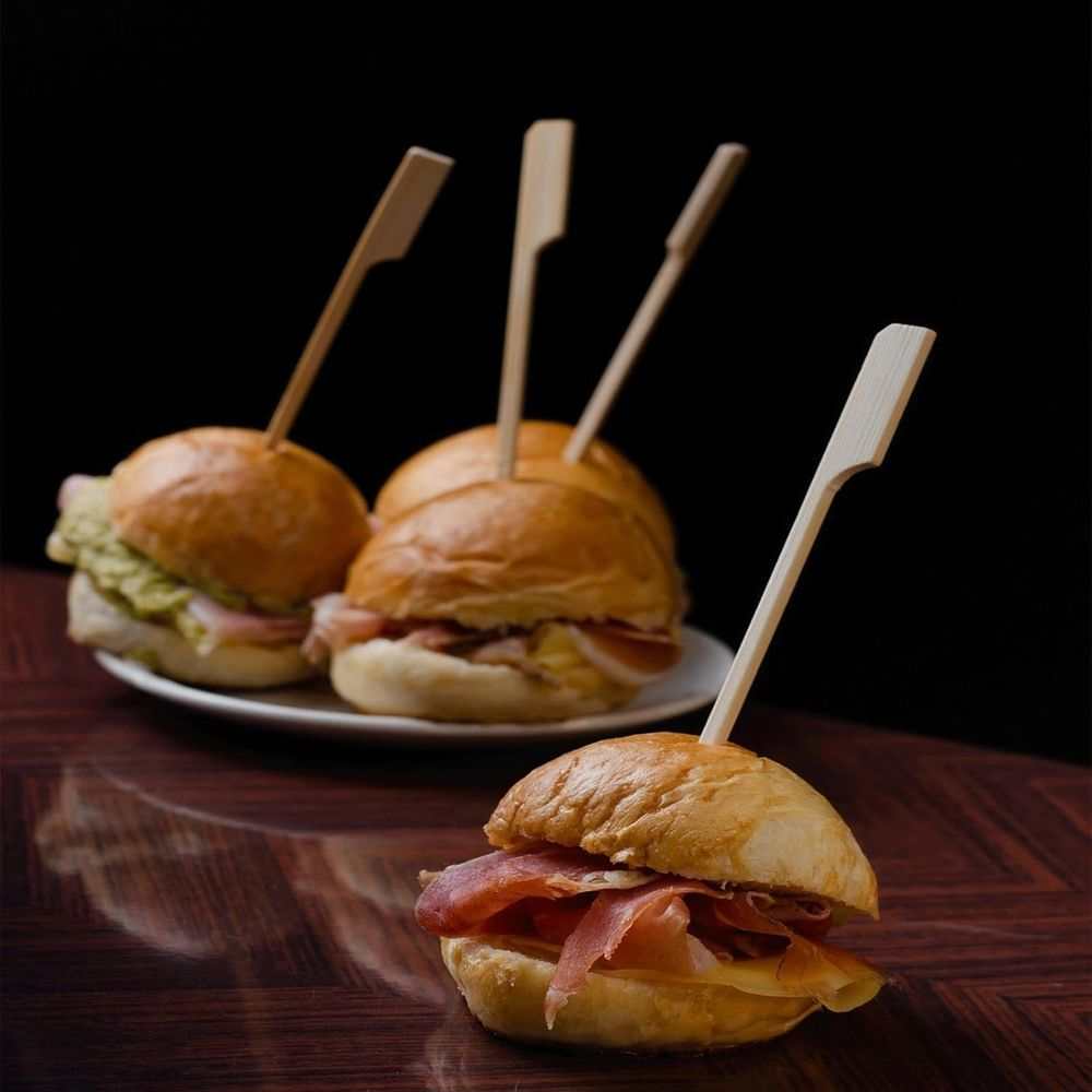 Bamboo Paddle Cocktail Picks – 100 Pack, 3.5 Inch
