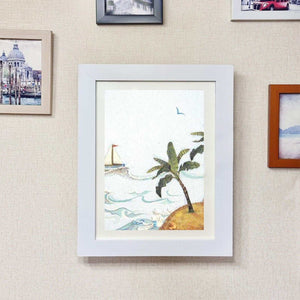 Children's Wooden Art Display Frame – A4 Size, Horizontal & Vertical, 33x24cm