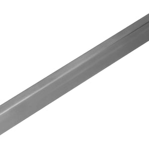 40cm Bath Towel Holder with a slim brushed silver metal bar and smooth, straight profile