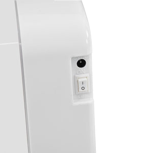 1000mL Automatic Soap Dispenser with a smooth white plastic body and a visible on-off rocker switch