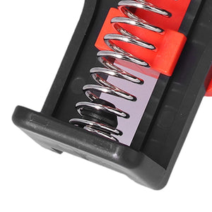 Angle Clamps with a black ABS body, red adjustment section, and exposed silver spring mechanism
