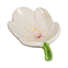 Ceramic Leaf Soap Dish with Drainage – Decorative Soap Holder Tray, Pack of 2