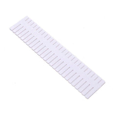 Adjustable Drawer Dividers – Plastic Organiser Partitions, 4-Pack (47 × 7cm)