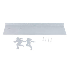 Stainless Steel & Wood Floating Shelf Toilet Paper Holder – Wall-Mounted