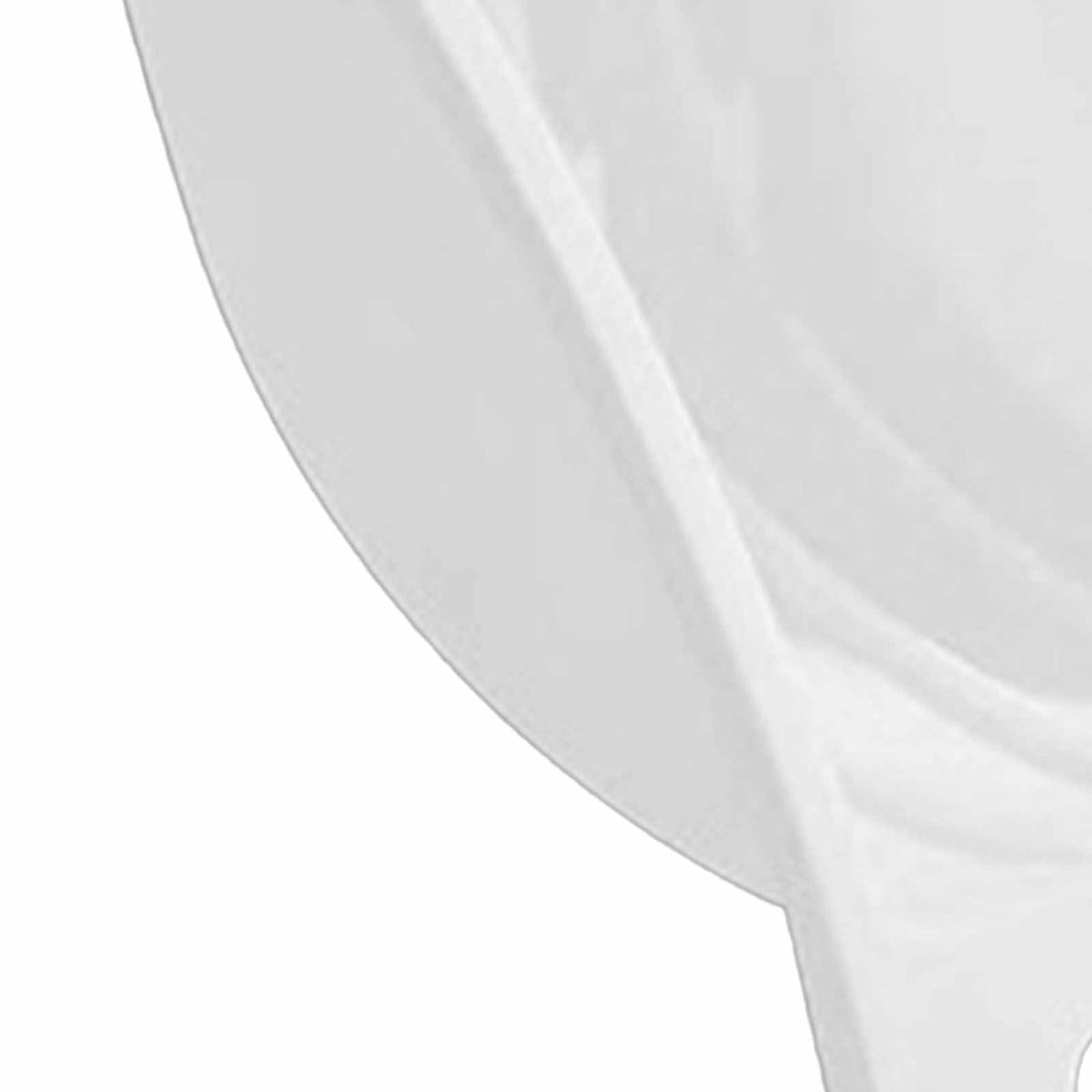 Japanese Kitchen Dish rack in white plastic with a smooth curved side and raised guard to support upright dishes