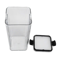Clear BPA-Free Kitchen Storage Box – 1800ml Airtight Pantry Container for Flour, Sugar, Grains & Beans