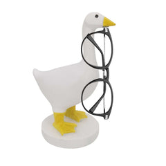 Magnetic Goose Key Holder Statue – Resin Decor Ornament for Entryway & Home
