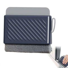 Multifunctional Window & Shower Squeegee with Grout Brush – Blue