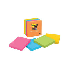 Post-it Super Sticky Notes – Rio de Janeiro Collection, 73x73mm, Pack of 5