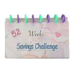 Savings Binder 52 Week Savings Challenge Money Book Fun Budget Binder Book Organizer with Cash Envelopes
