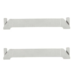 Stainless Steel Griddle Spatula Holder – 2-Pack, Clip-On BBQ Tool Rack, Dishwasher Safe