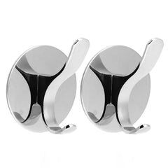 Heavy-Duty Stainless Steel Wall Hook – Pack of 2, Towel & Robe Hook for Bathroom or Door